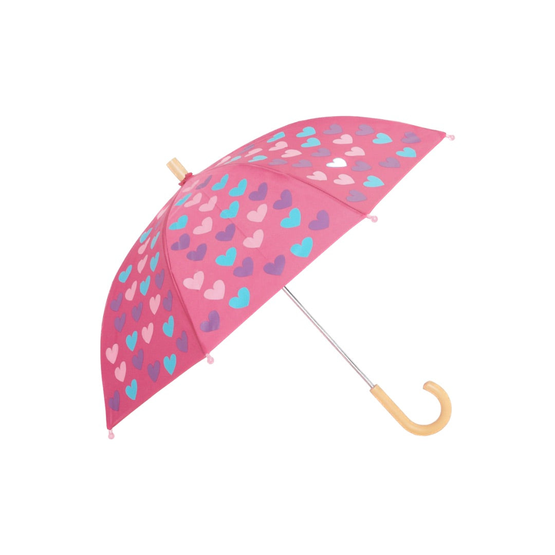 Hatley Pink Hearts Umbrella