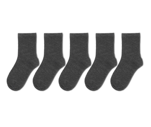 Cubrocks Grey Ankle Socks