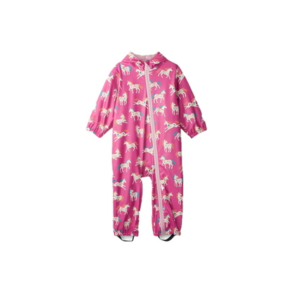 Hatley Folksy Unicorn Rain Suit