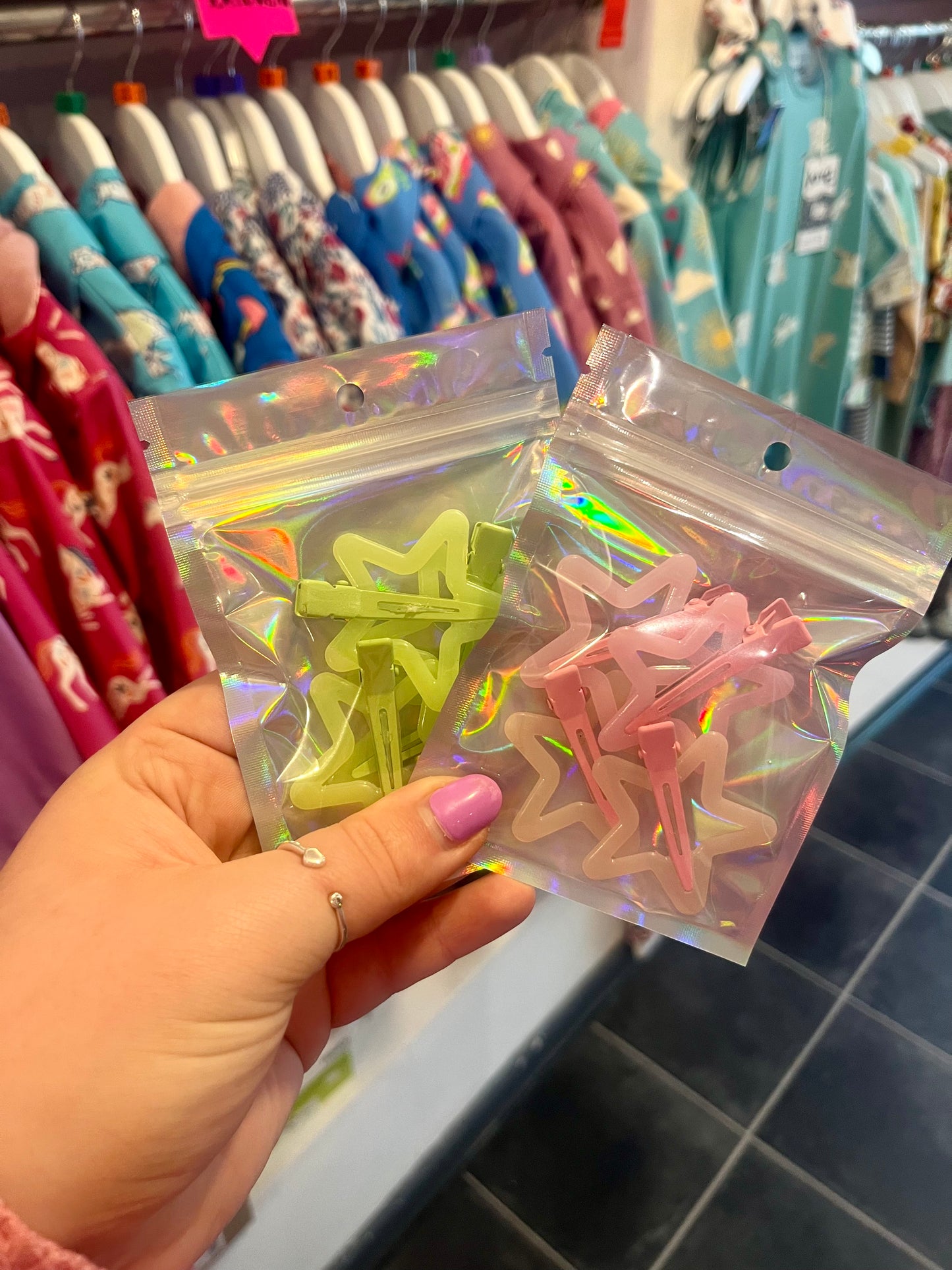 Star Hair Clips